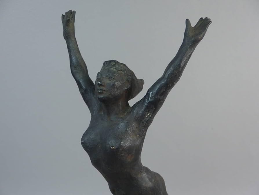 ブロンズ像　律動　館野弘青 館野弘青のブロンズ像「律動」 | 古美術・骨董 集のブログ